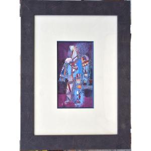 Erosnoff "costumed Character" Gouache 22x14